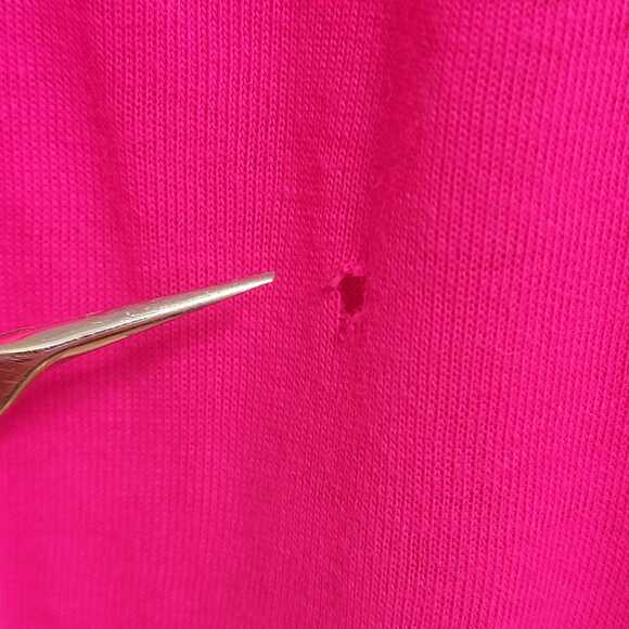 70s Vintage Hot Pink Hershey Park Muscle Tee *Authentic Distressed* - Picture 8 of 10